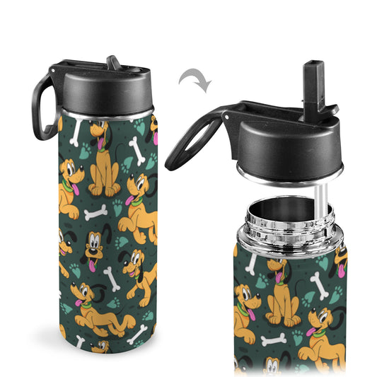 Life Is Better With A Dog Insulated Water Bottle