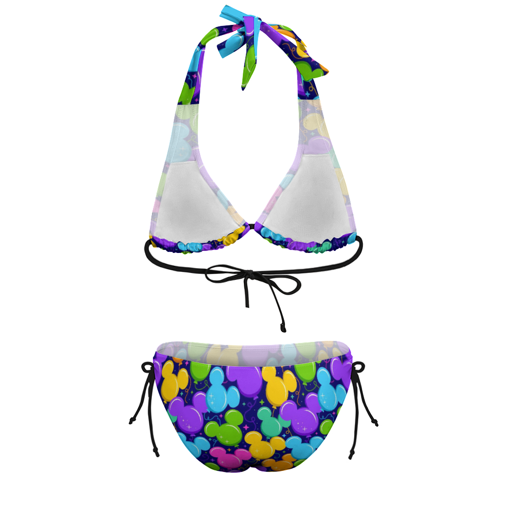 Park Balloons Plus Size Women's Two Piece Bikini