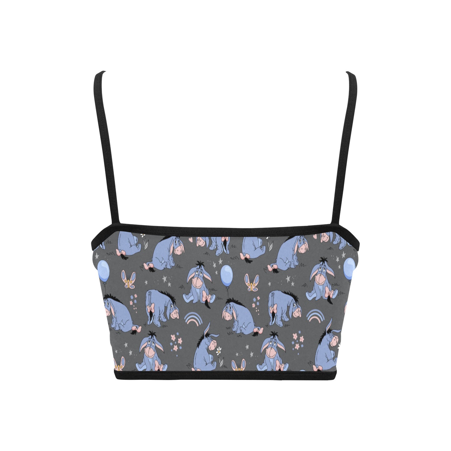 Thanks For Noticing Me Women's Spaghetti Strap Crop Top