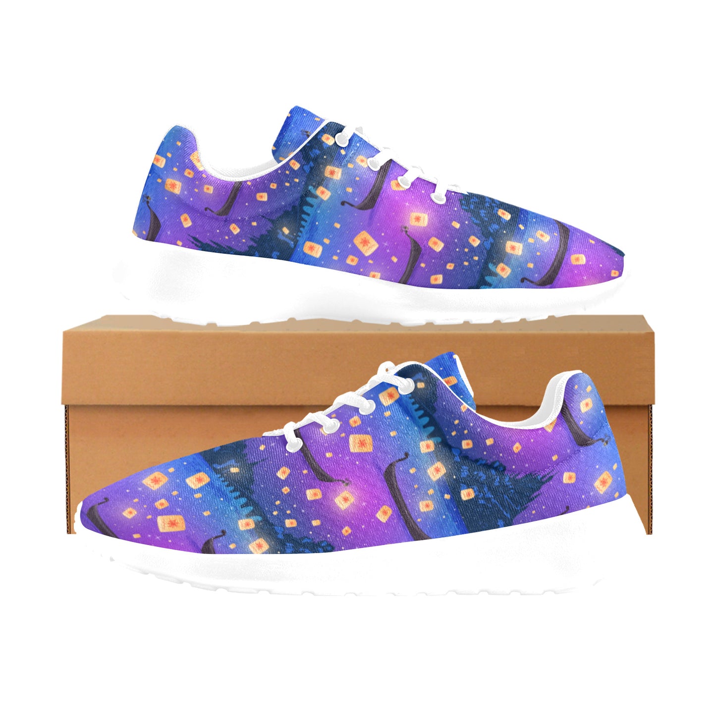 Disney Tangled Rapunzel Floating Lanterns Men's Athletic Shoes - Ambrie