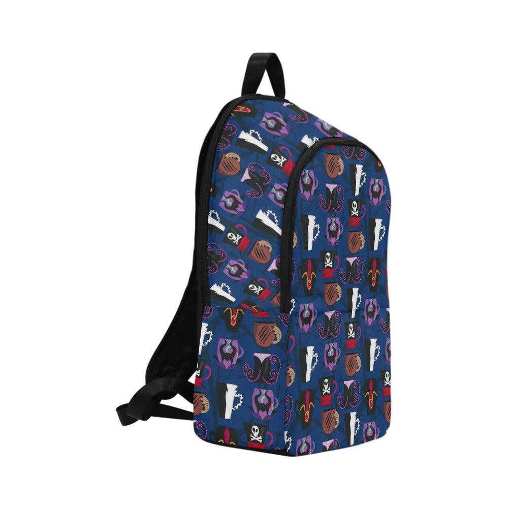Villains Cups Fabric Backpack
