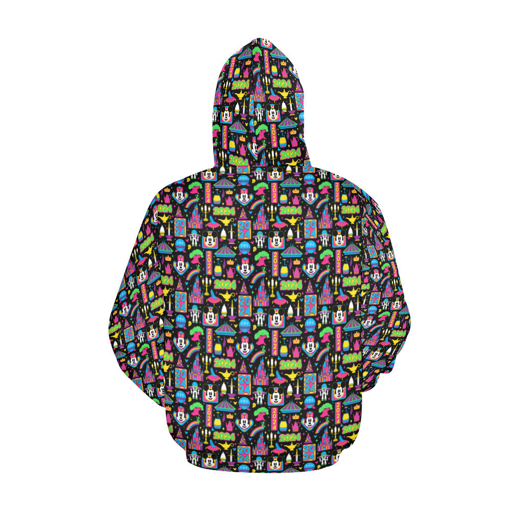 Disney 2024 Dark Hoodie for Men - Ambrie