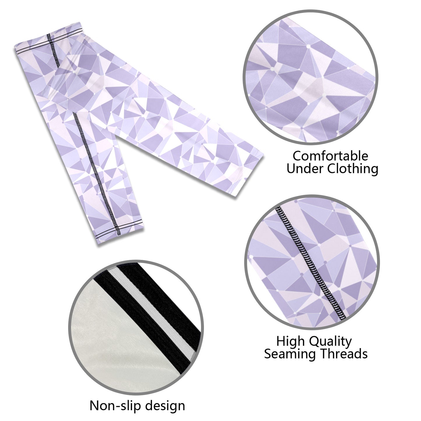 Purple Wall Arm Sleeves (Set of Two)