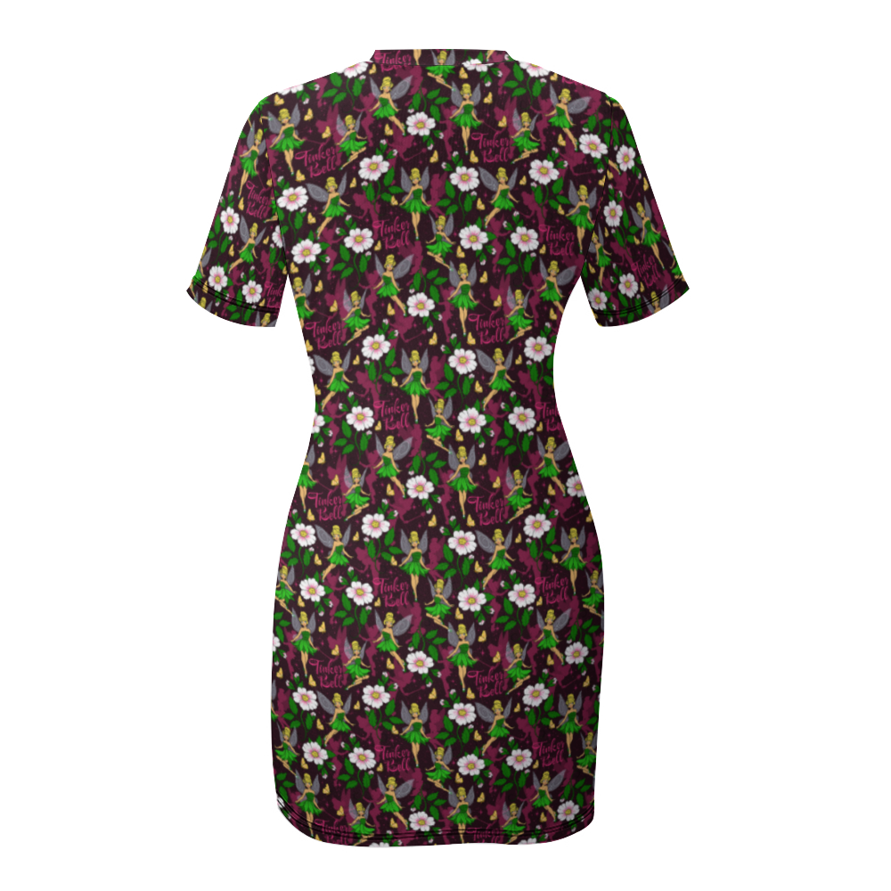 Tinker Bell Women's Summer Short Dress