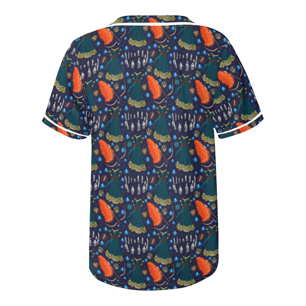 Be Brave Enough Baseball Jersey