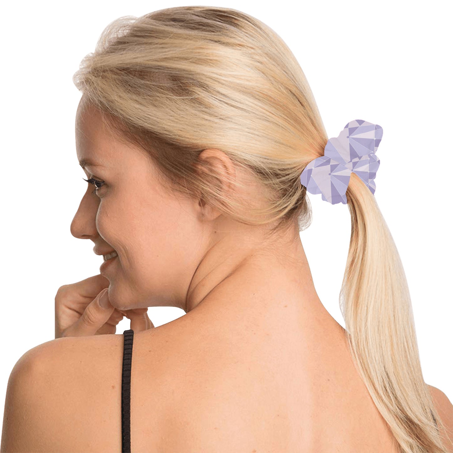 Purple Wall Hair Scrunchie