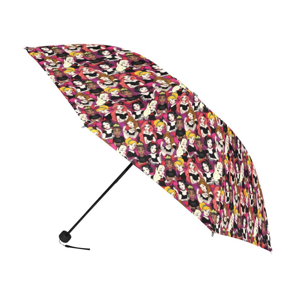 Bad Girls Anti-UV Foldable Umbrella