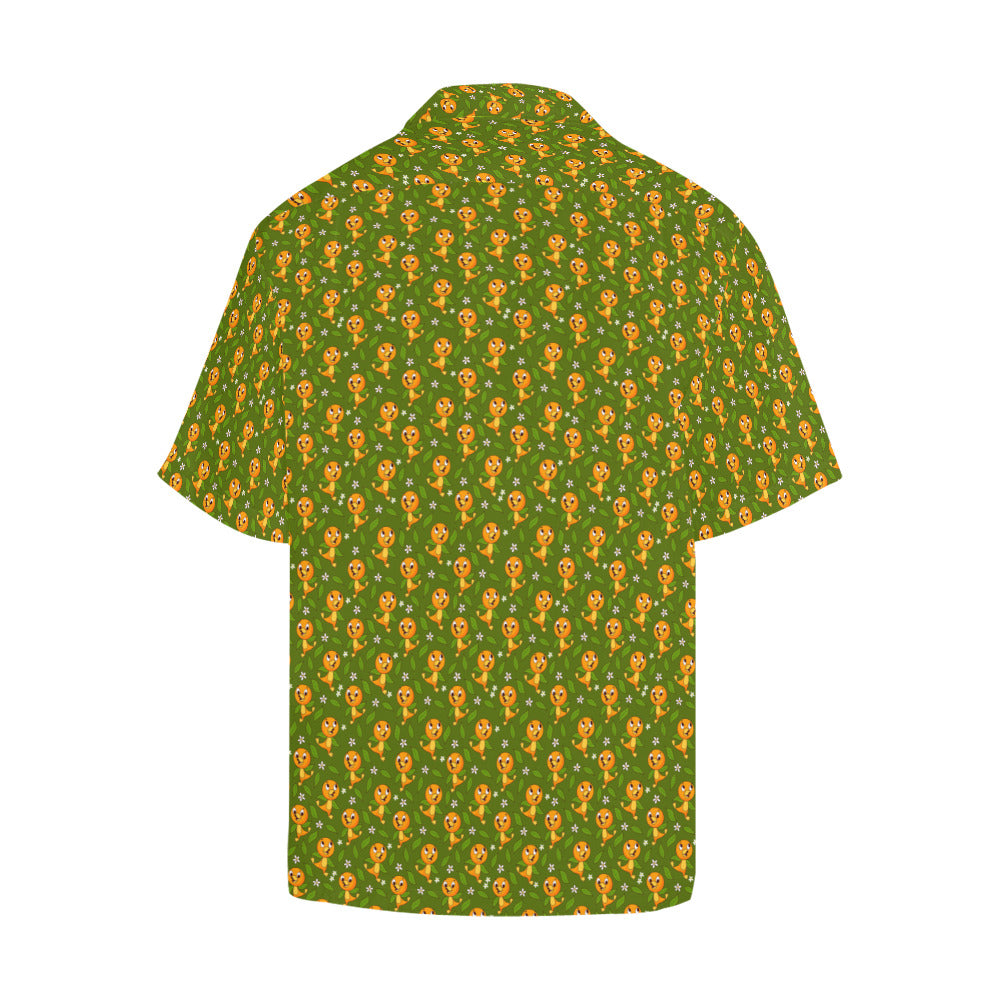 Think Orange Hawaiian Shirt