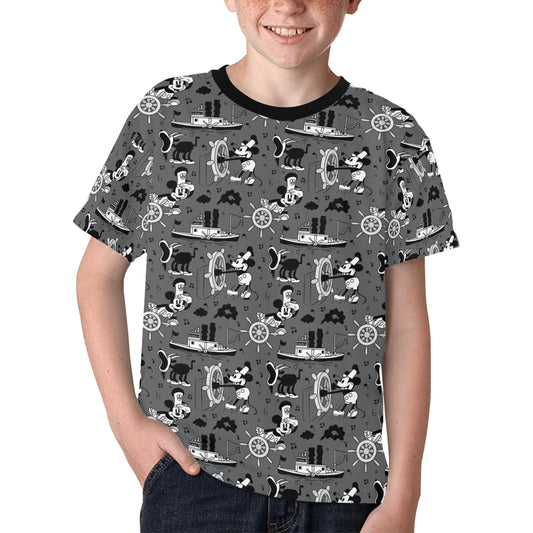 Steamboat Mickey Kids' T-shirt