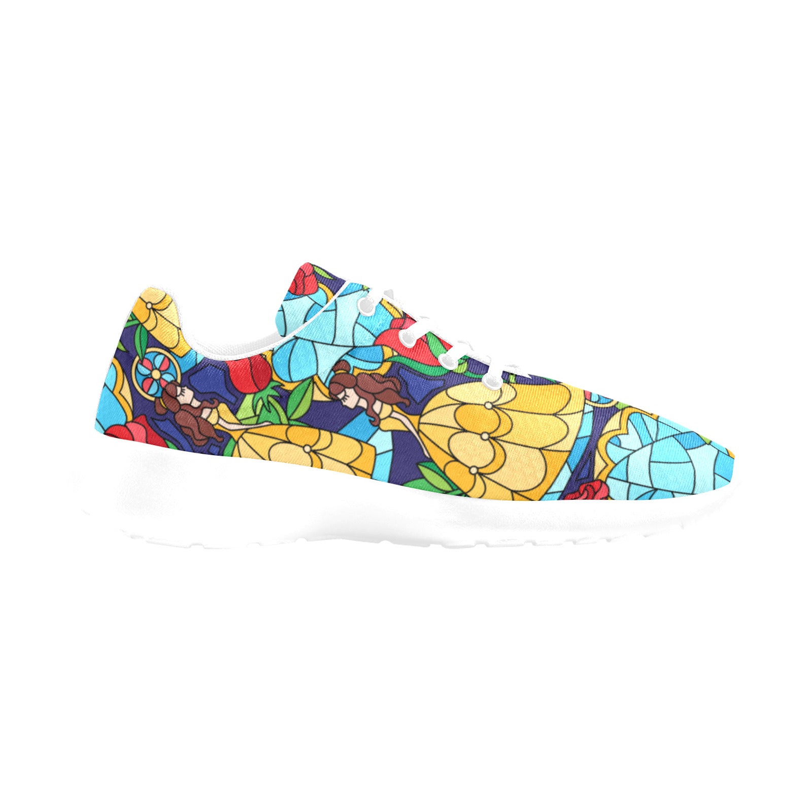 Stained Glass Women's Athletic Shoes - Ambrie