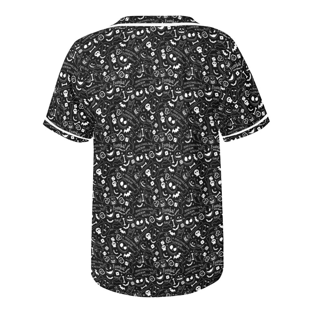 Disney Nightmare Before Christmas Everybody Scream Baseball Jersey