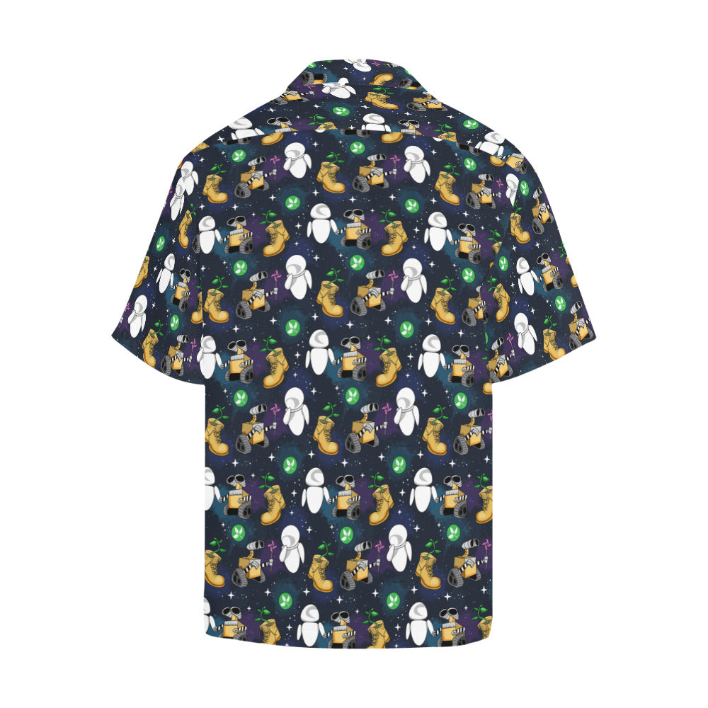 Disney Wall-E Love Needs No Words Hawaiian Shirt