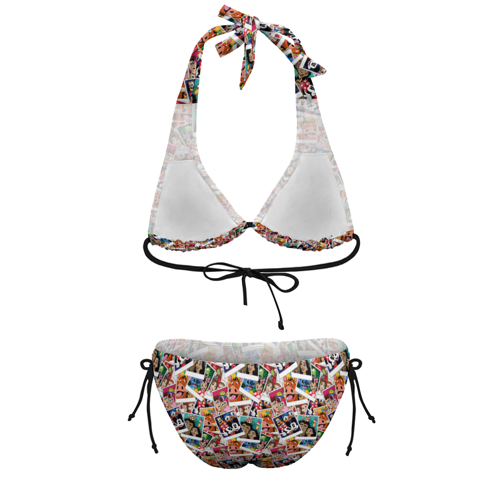 Selfies Plus Size Women's Two Piece Bikini