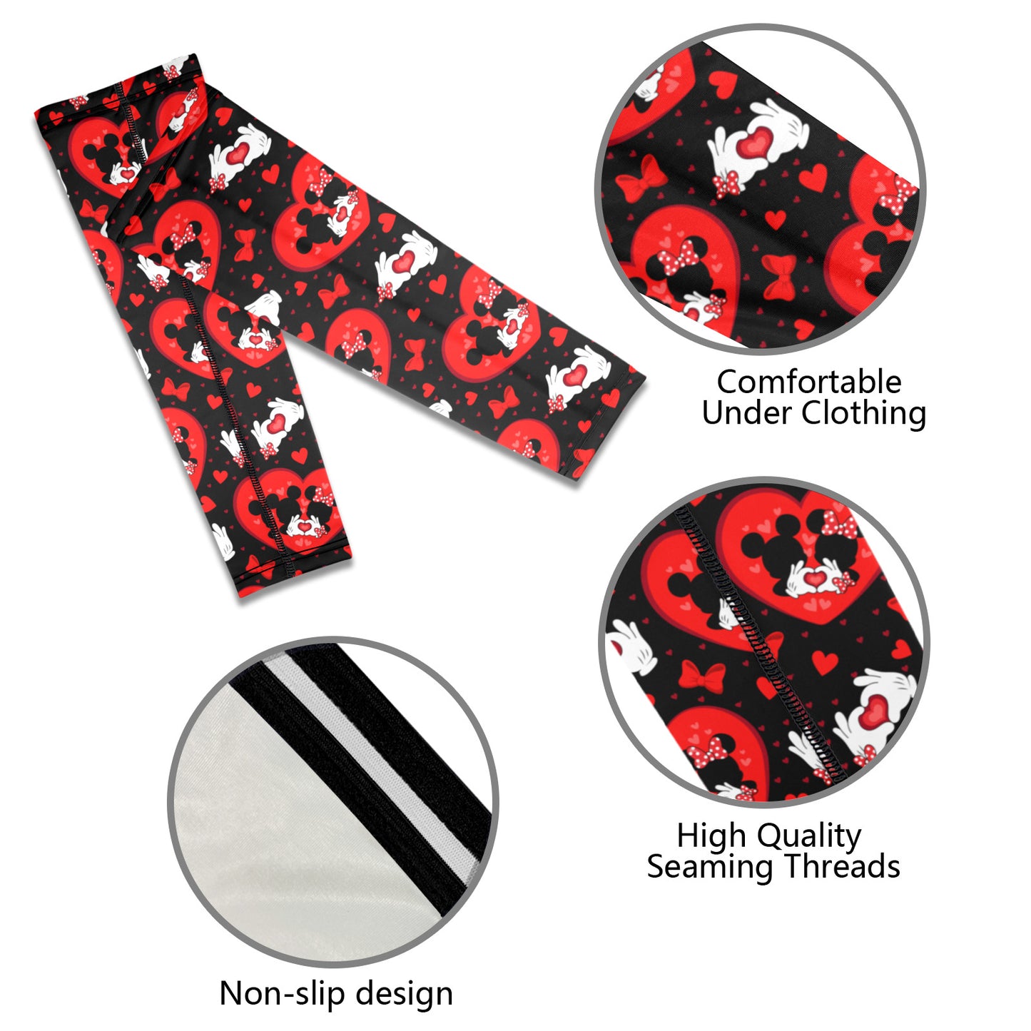Valentine's Day Lovers Arm Sleeves (Set of Two)