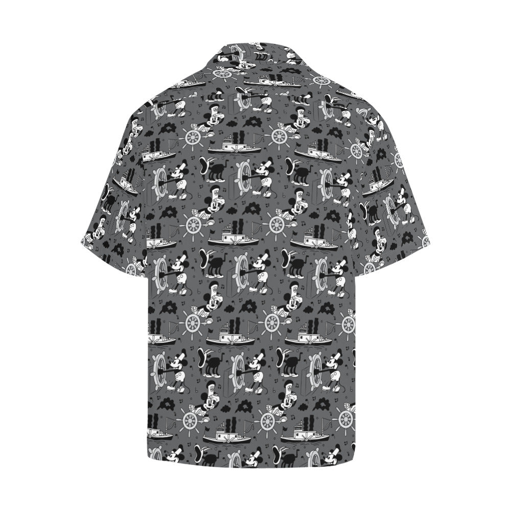 Steamboat Mickey Hawaiian Shirt