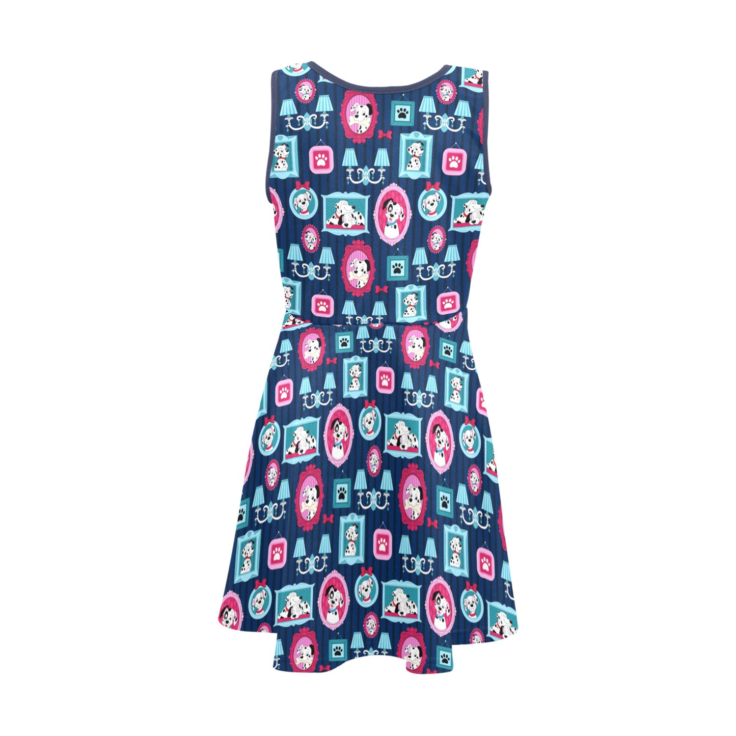 Disney 101 Dalmatians Dalmatian Frames Girls' Sleeveless Sundress