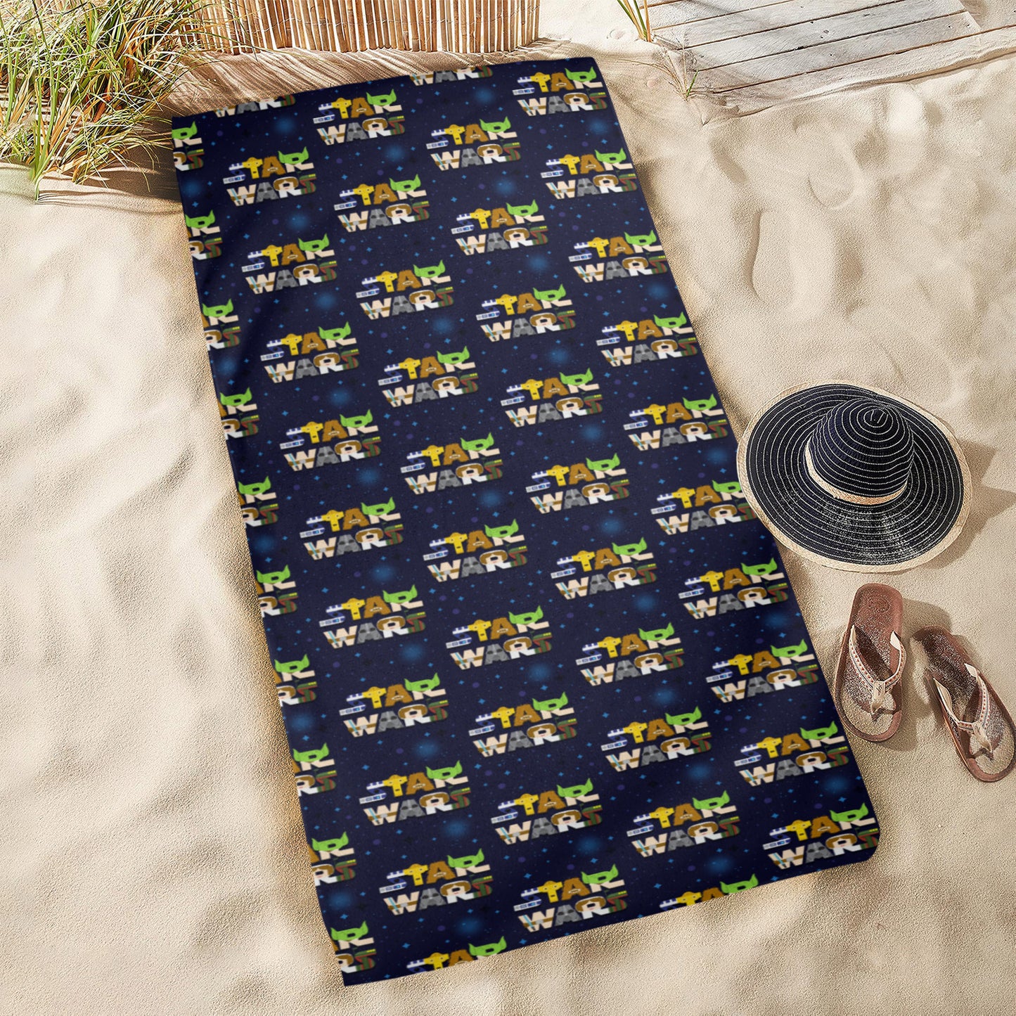 Star Heroes Beach Towel