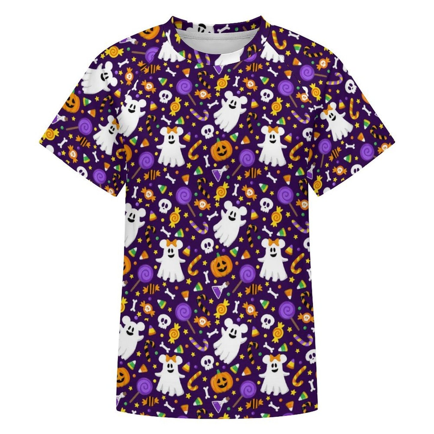 Women's All Over Print Raglan T-Shirt - Ambrie