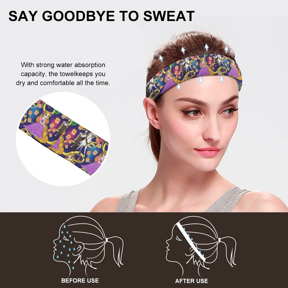 At Last I See The Light Sports Sweat Headband