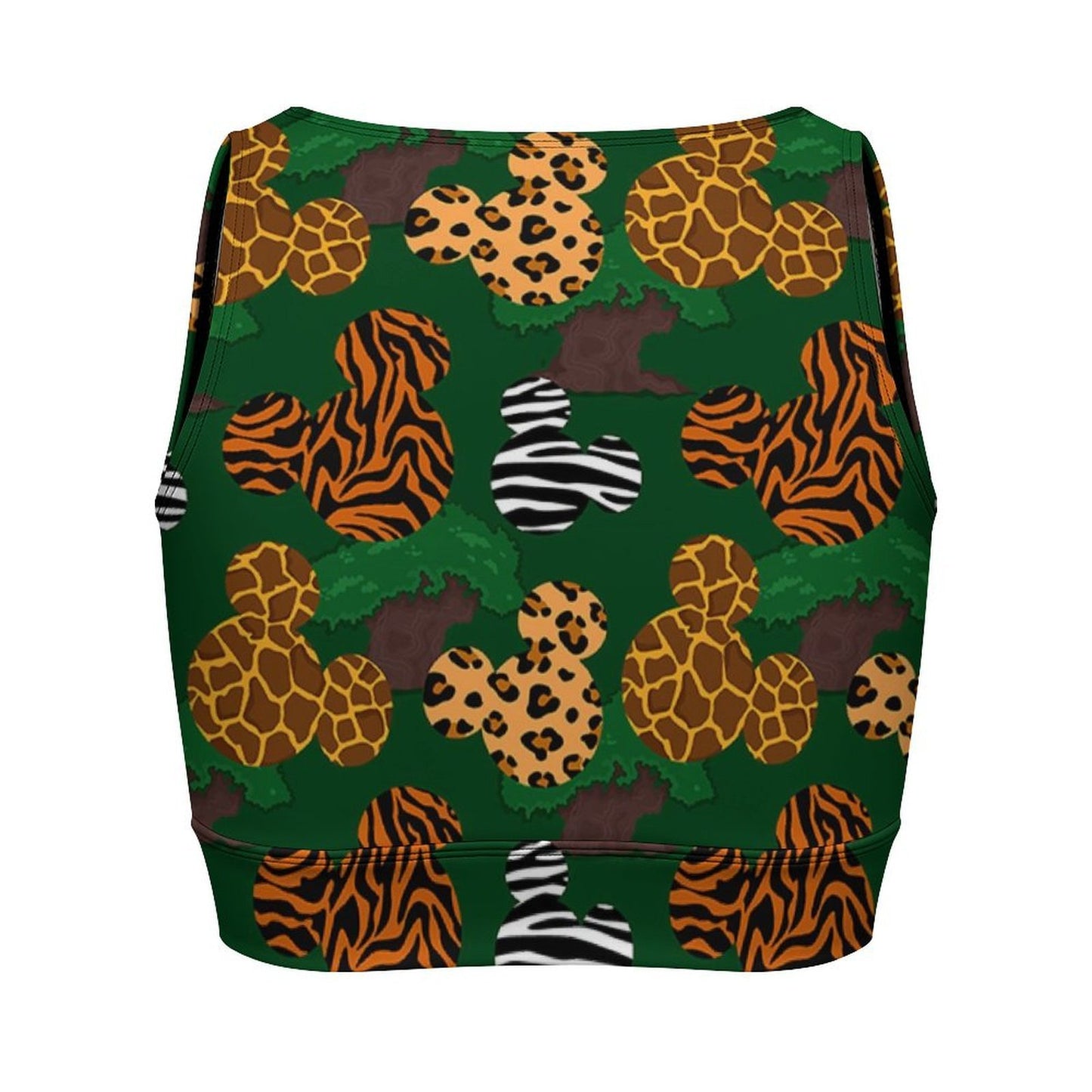 Animal Prints Women's Yoga Zipper Vest - Ambrie