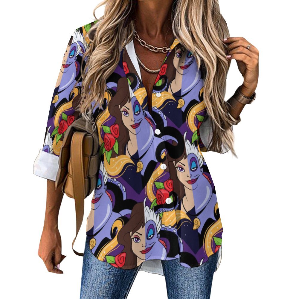 Ursula Long Sleeve Button Up Blouse