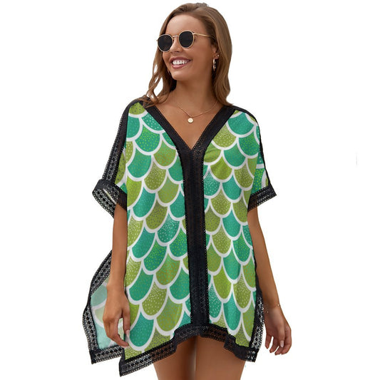 Mermaid Scales Women's Swimsuit Cover Up
