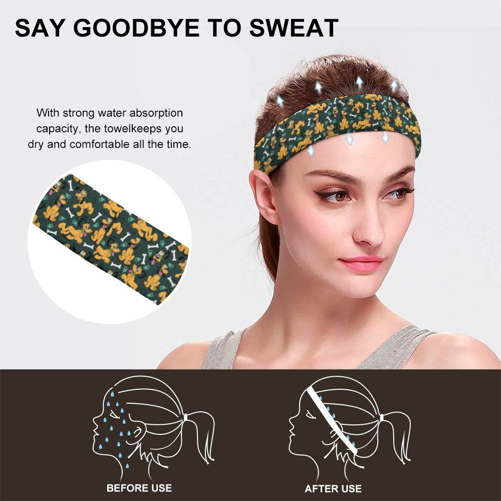 Life Is Better With A Dog Sports Sweat Headband