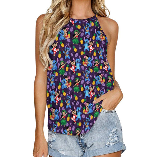 Island Friends Women's Round-Neck Vest Tank Top