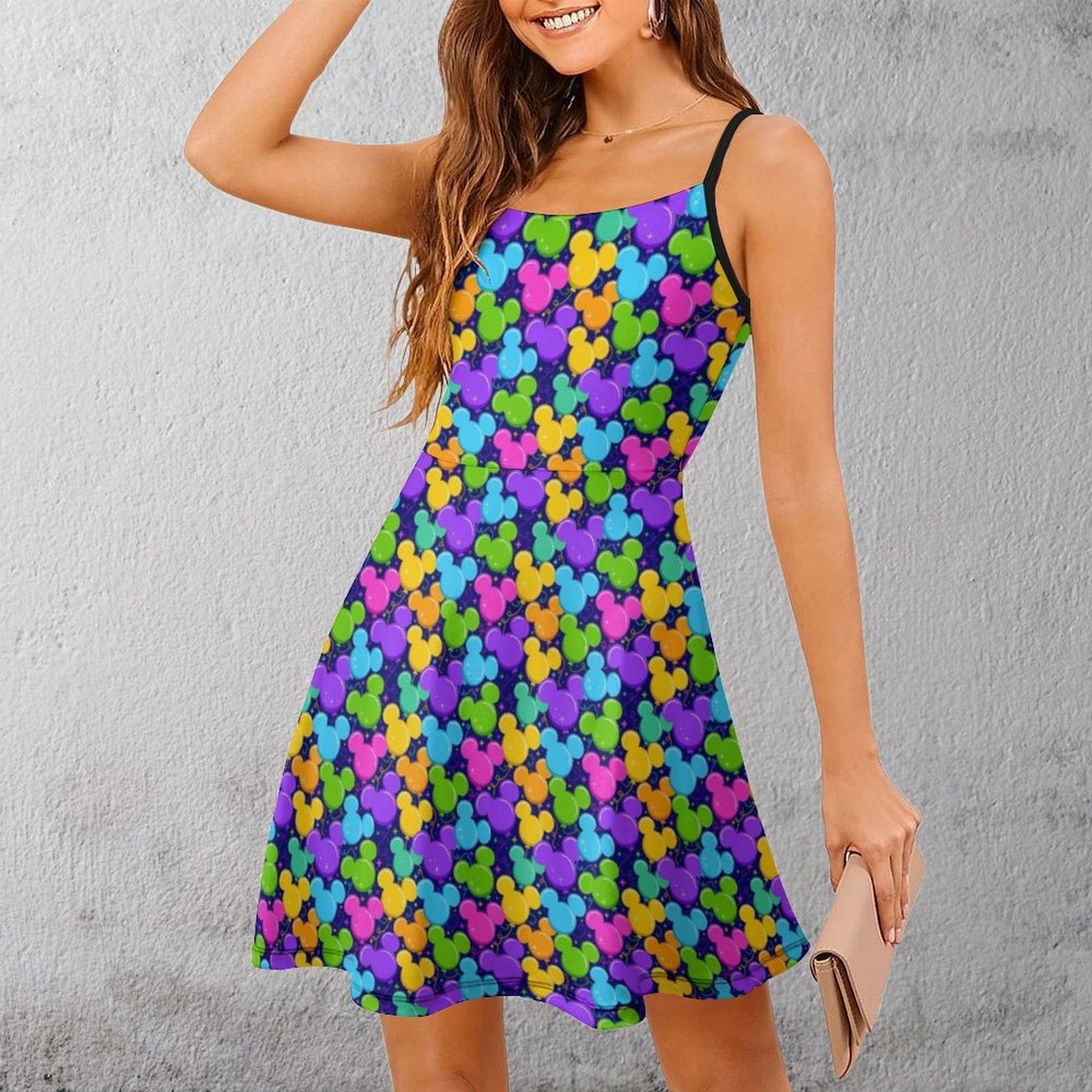 Park Balloons Women’s Sling Short Dress - Ambrie