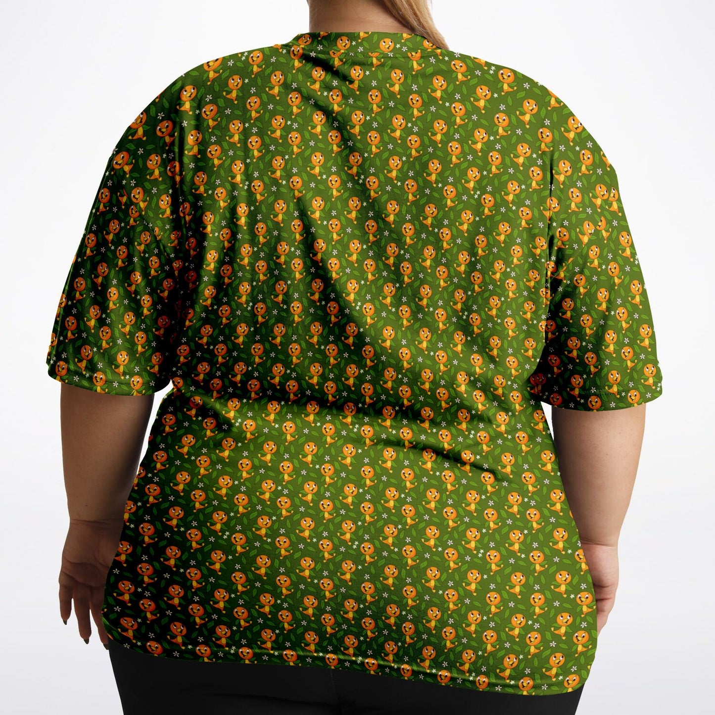 Orange Bird Unisex Plus-size T-Shirt