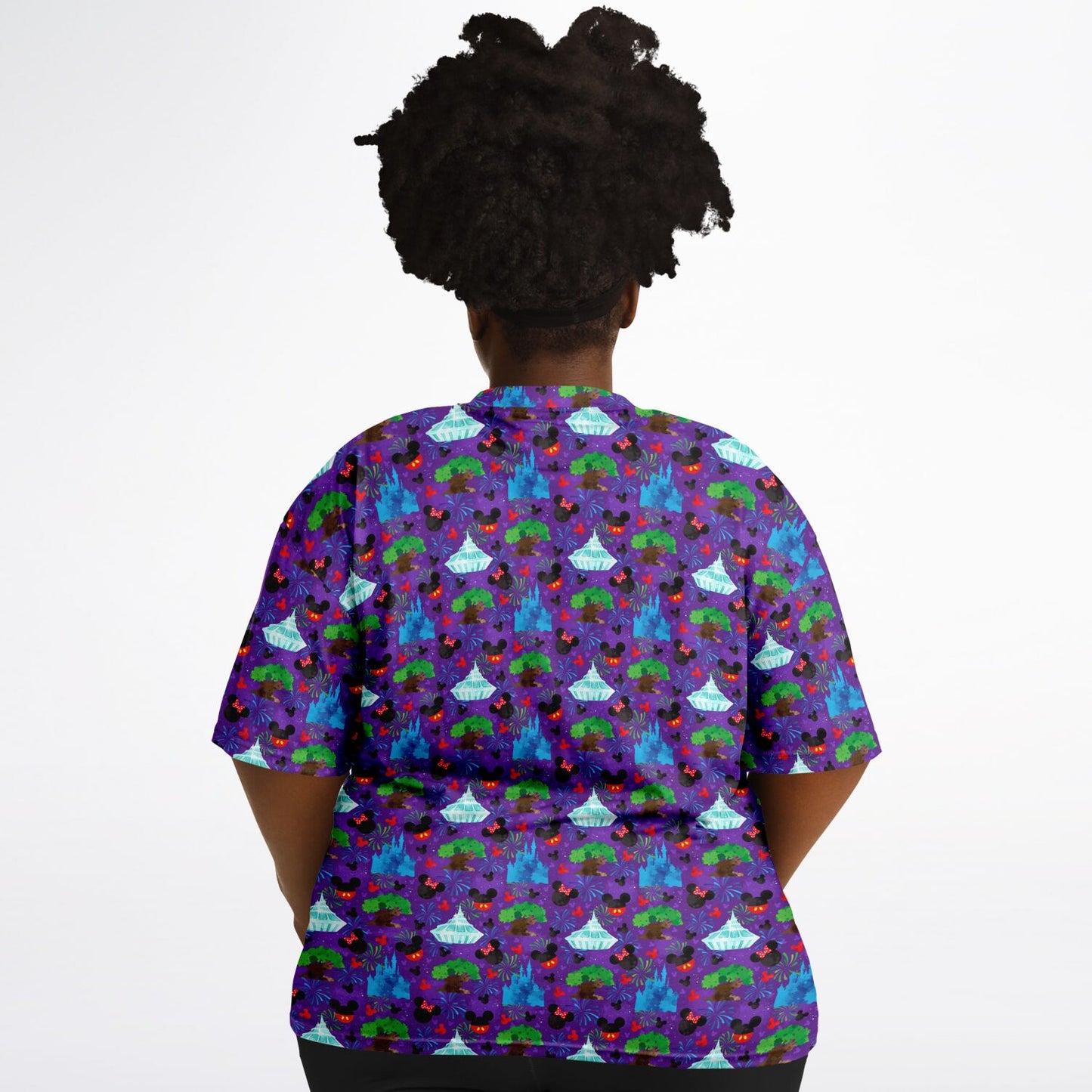 Park Hopper Fireworks Unisex Plus-size T-Shirt