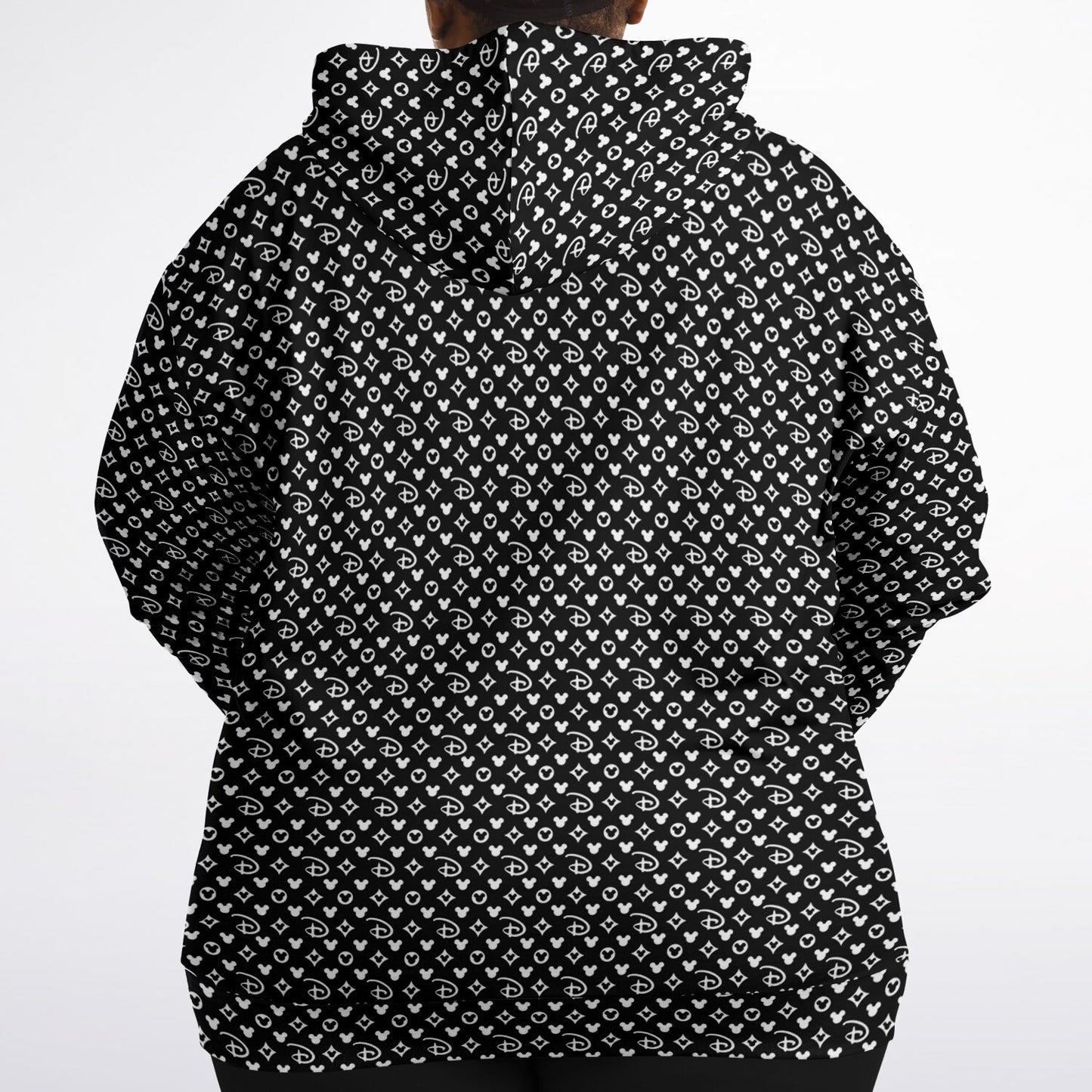 Designer Plus-size Unisex Zip Hoodie