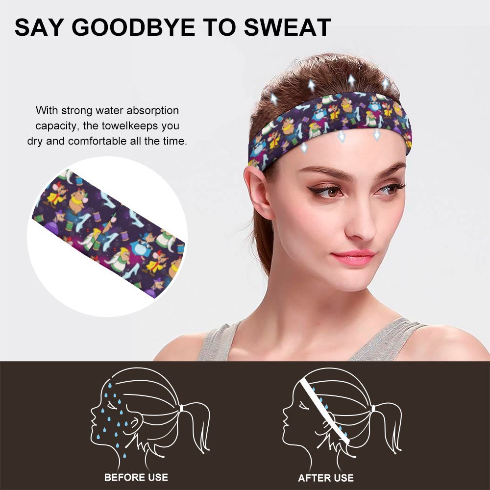 Magical Mice Sports Sweat Headband