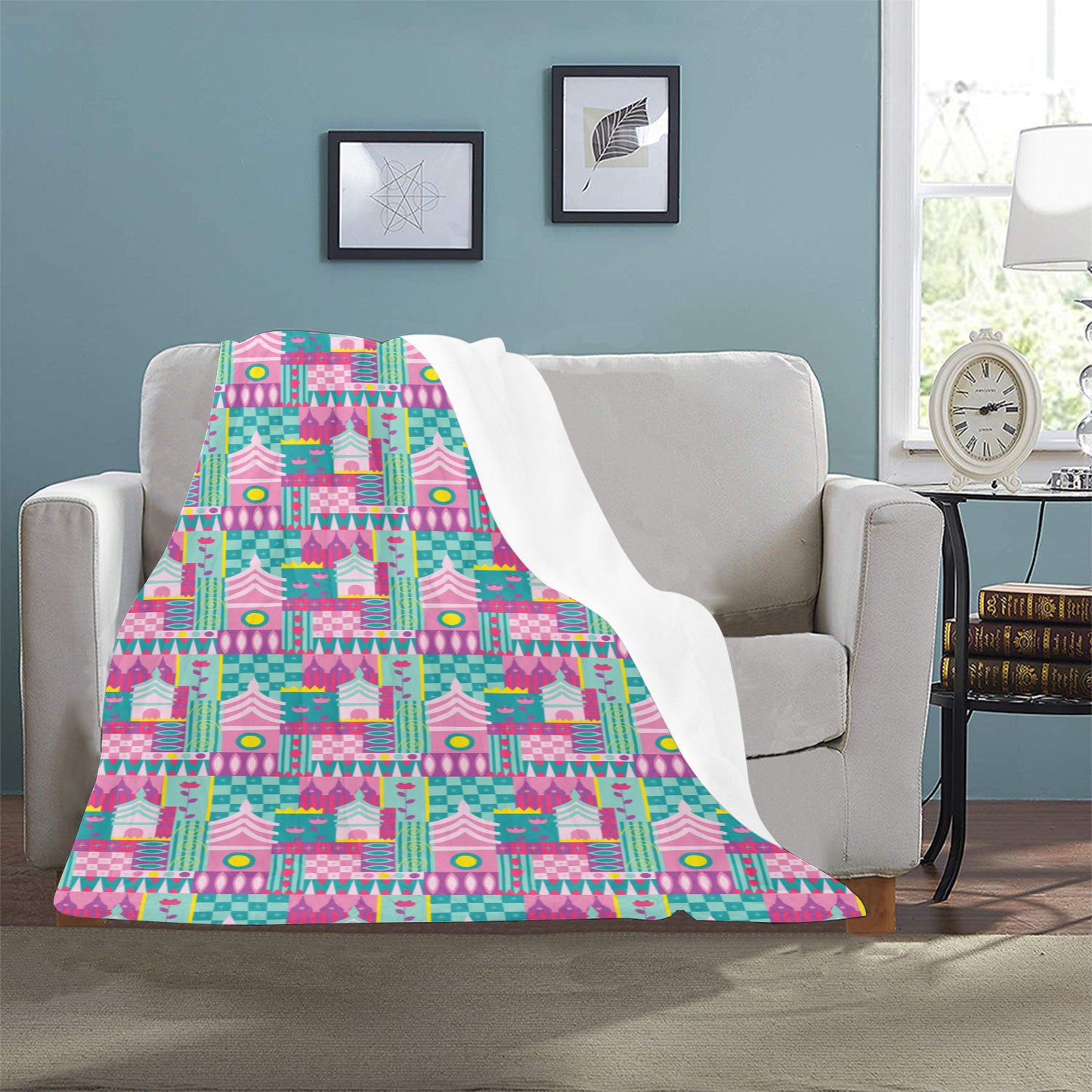 Small World Ultra-Soft Micro Fleece Blanket 32"x48"