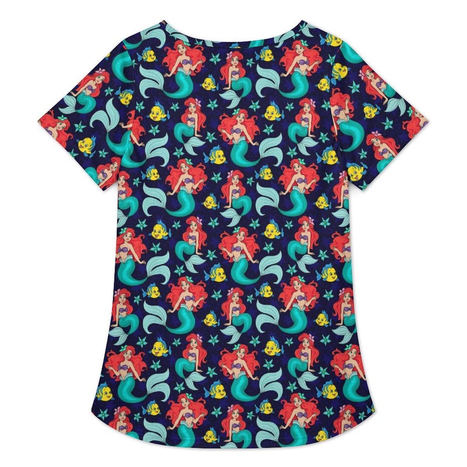 Little Mermaid Women's Crew Neck Tunic - Ambrie