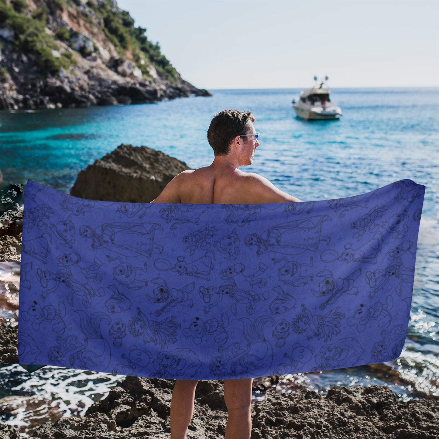 Sketches Beach Towel