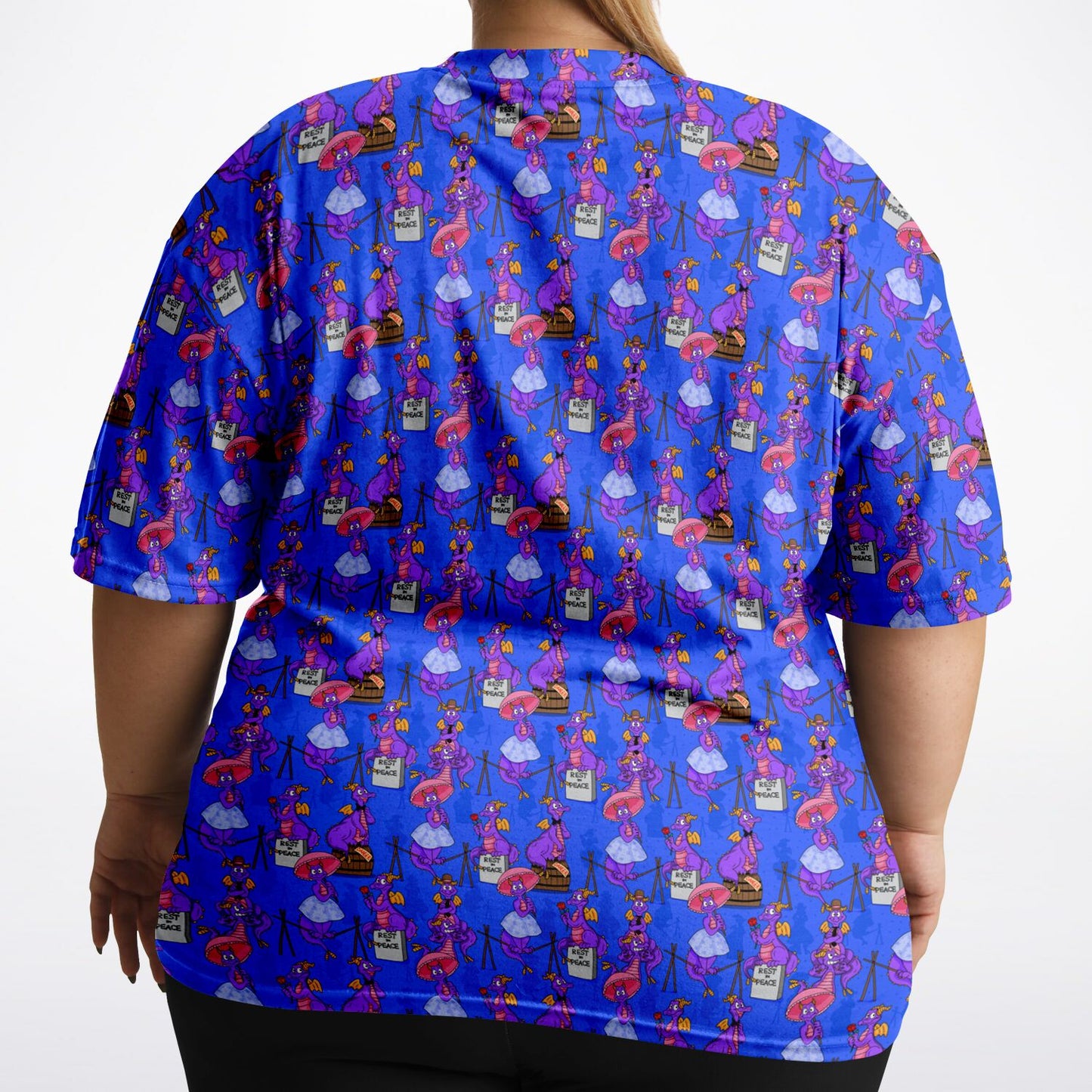 Haunted Mansion Figment Unisex Plus-size T-Shirt