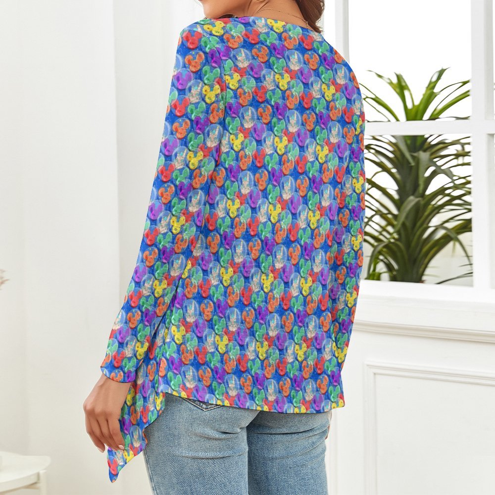 Balloon Collector Women's Short Cardigan