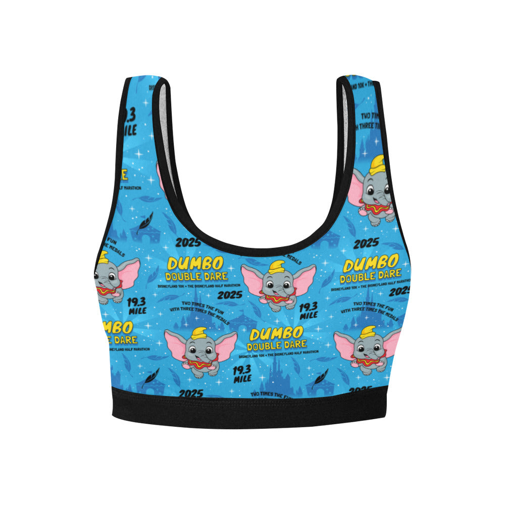 Disneyland Dumbo Double Dare Women's Sports Bra