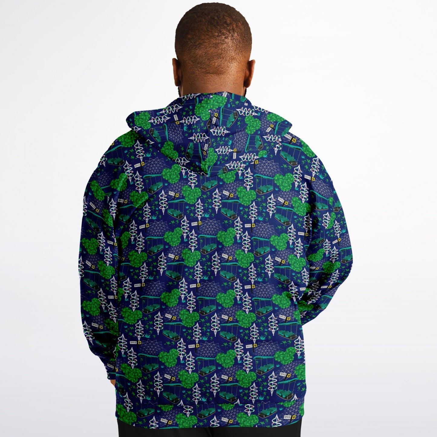 Living With The Land Plus-size Unisex Zip Hoodie