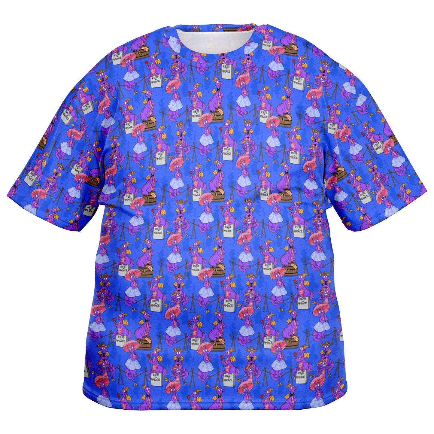 Haunted Mansion Figment Unisex Plus-size T-Shirt