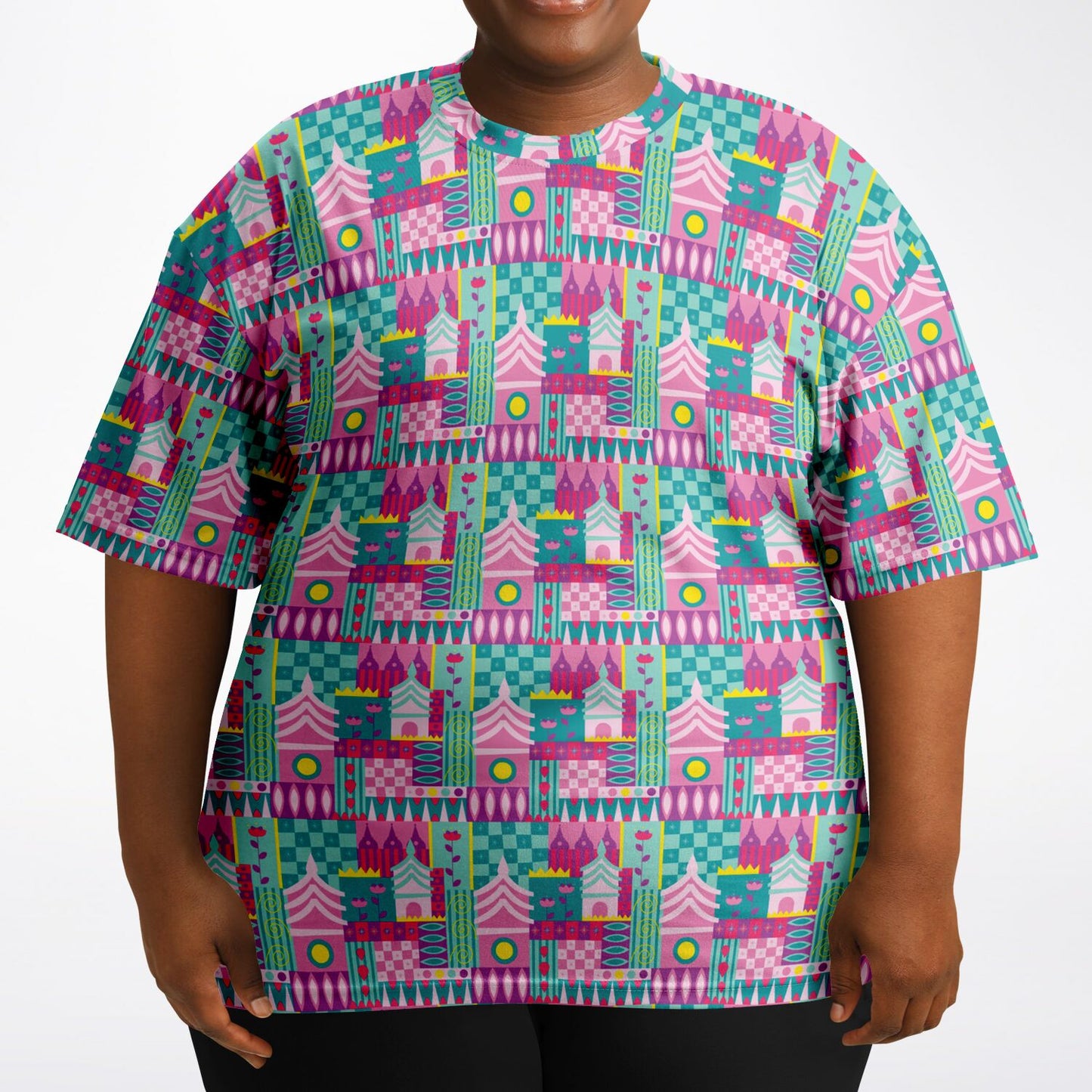 Small World Unisex Plus-size T-Shirt