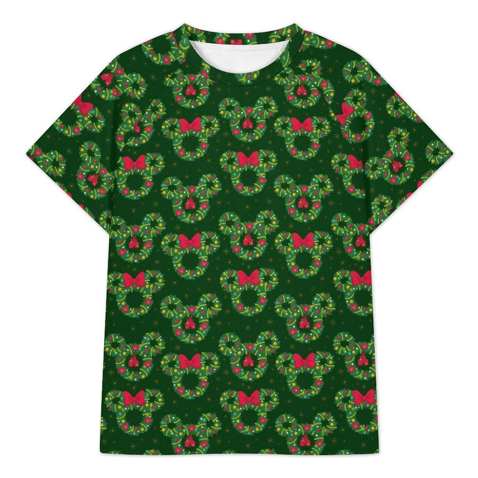 Women's All Over Print Raglan T-Shirt - Ambrie