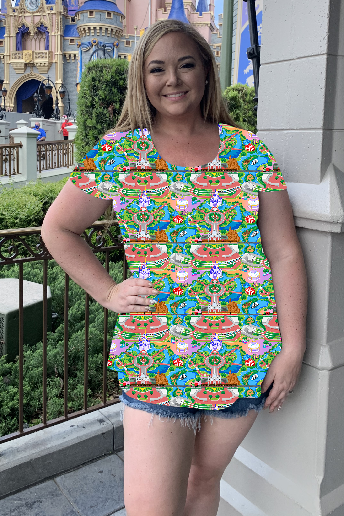 Park Map Women's Tunic - PRESALE LAST DAY TO PREORDER 2/23/2024