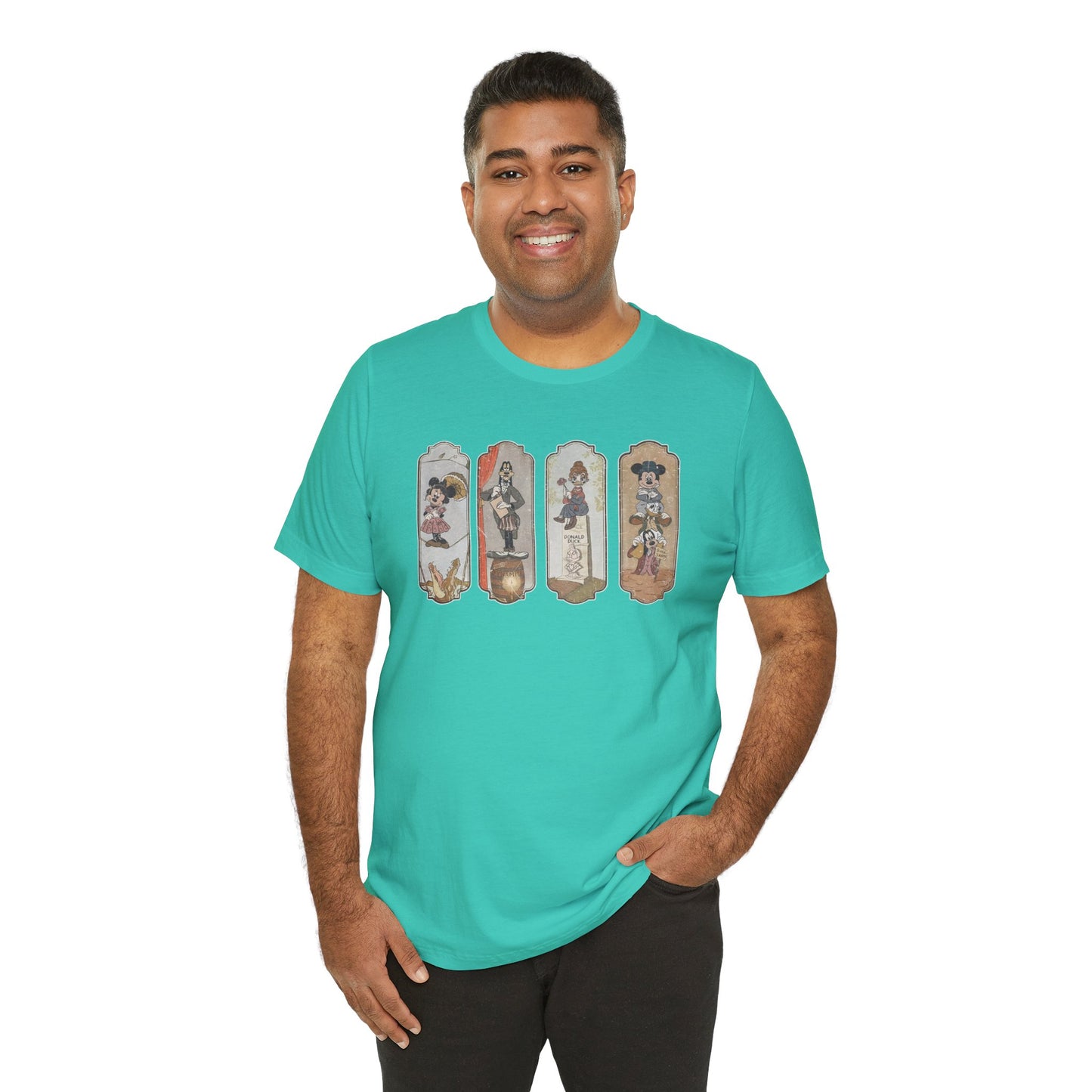 Haunted Mansion Mickey Unisex Graphic Tee - Multiple Colors