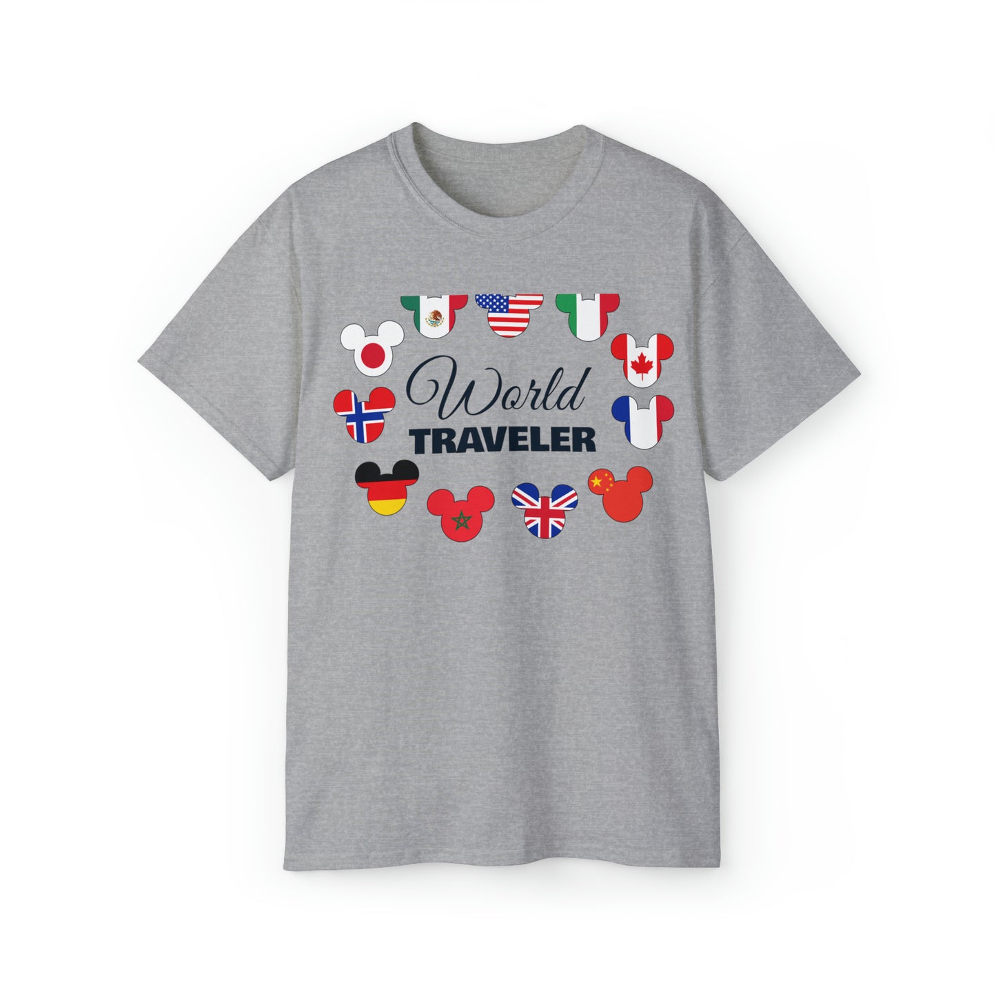 World Traveler Unisex Graphic Tee