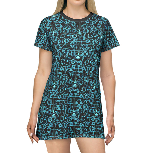 Disney Tron Neon Bikes T-Shirt Dress