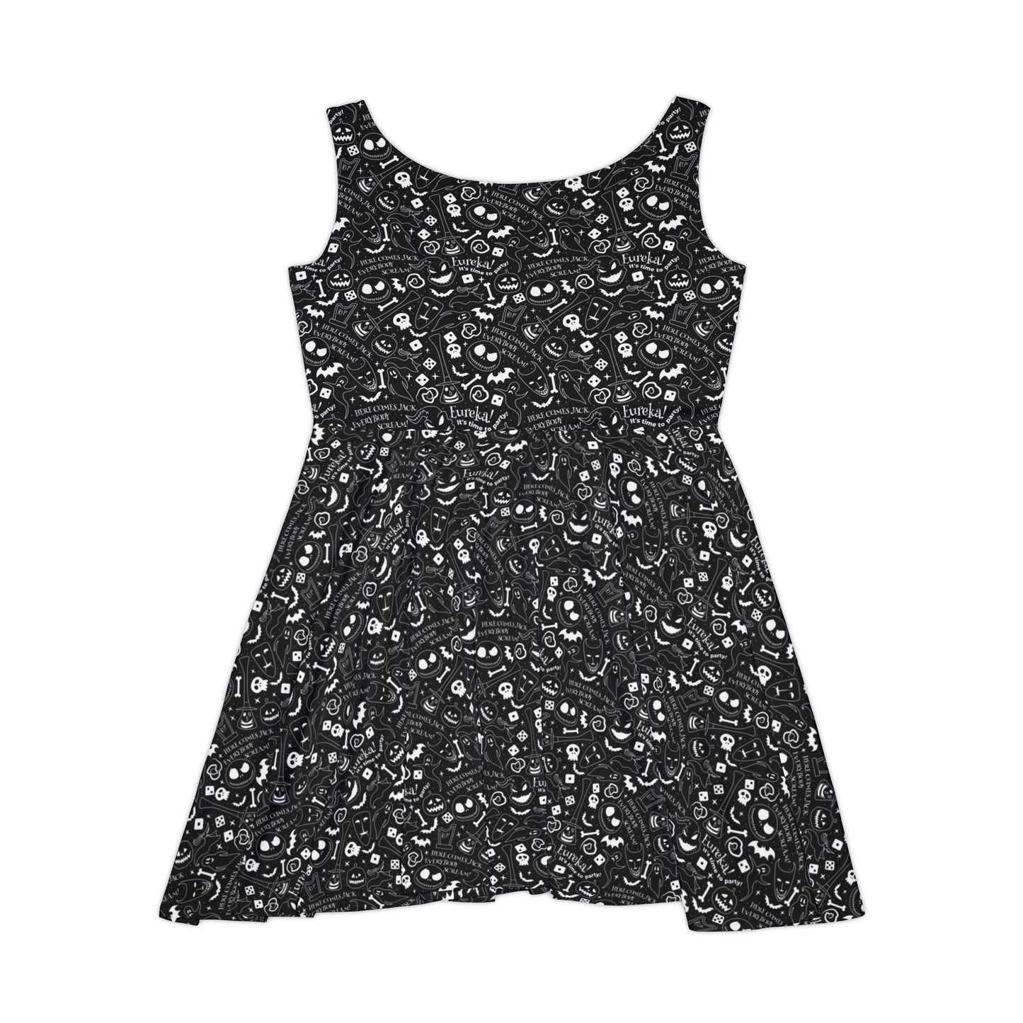 Disney Nightmare Before Christmas Everybody Scream Women's Skater Dress