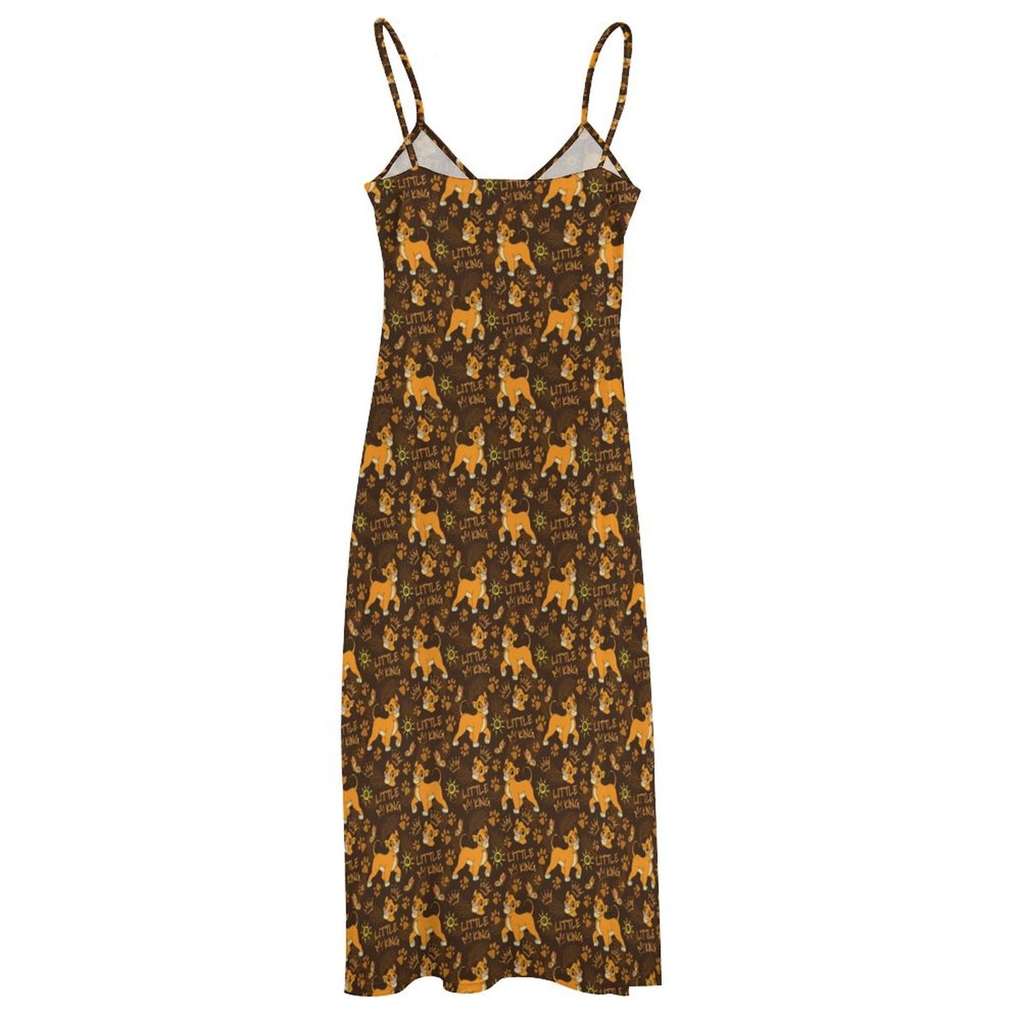 Disney Lion King Little King Women's Summer Slip Long Dress