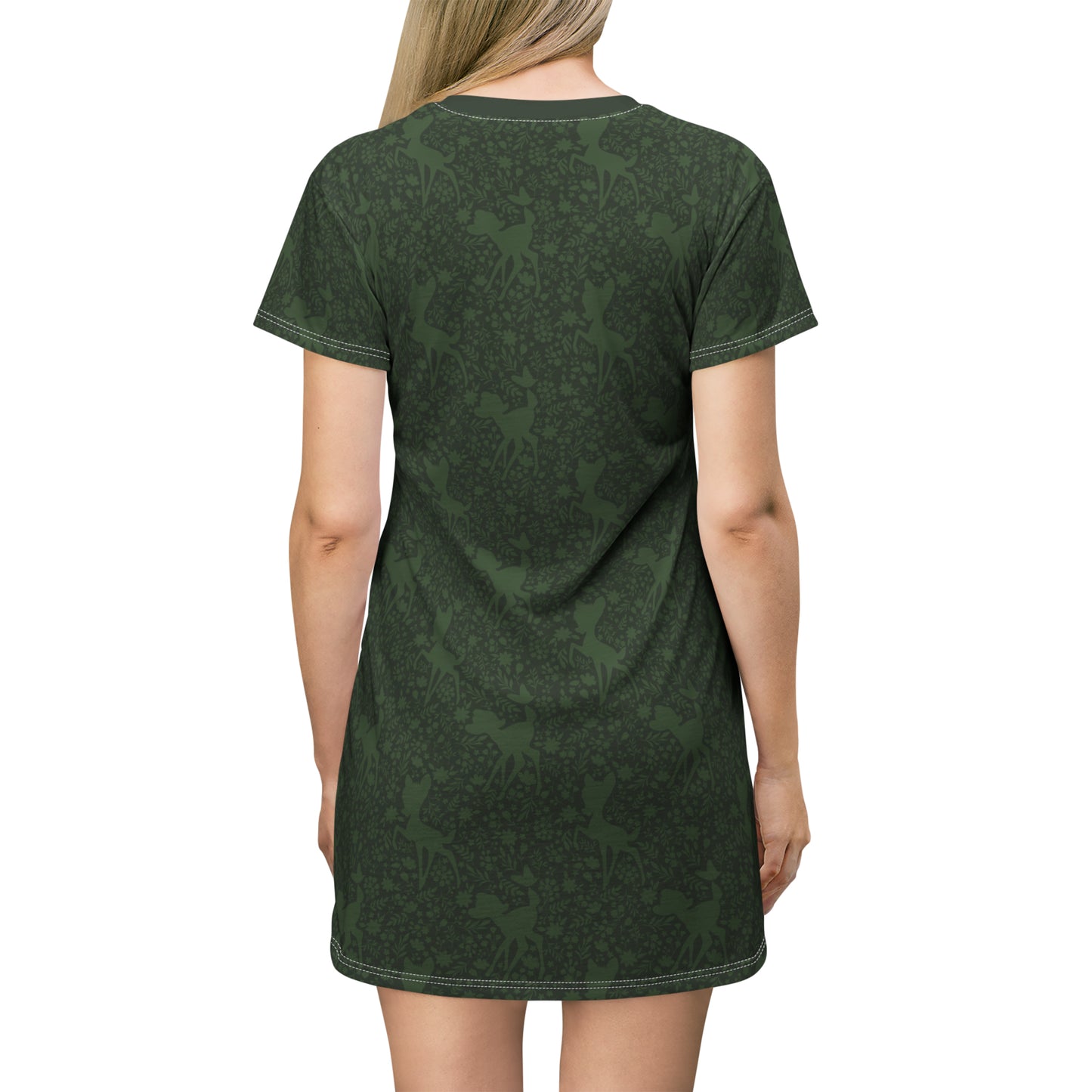 Disney Bambi Forest Silhouette T-Shirt Dress